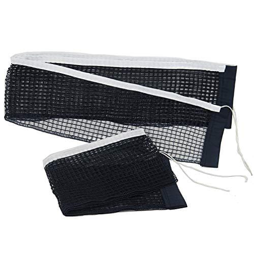 Kioos Table Tennis Nets Set Up Ease, Navy Blue Ping Pong Net Replacement 2 Pack