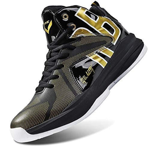Boys Shoes Equality Signature Breathable Basketball Shoes for Boys Durable Girls Basketball Shoes Comfortable Basketball Sneakers for Boys Non-slip Kids Sneakers Boys Tennis Shoes Size 7.5 Black