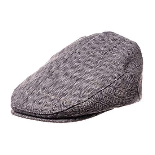 Born to Love Flat Scally Cap - Boy's Tweed Page Boy Newsboy Baby Kids Driver Cap Hat (L 54cm, Mike Set) [product _type] Born to Love - Ultra Pickleball - The Pickleball Paddle MegaStore