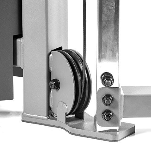 XMark Functional Trainer Cable Machine with Dual 200 lb Weight Stacks, 19 Adjustments, and Accessory Package XM-7626 (Gray)