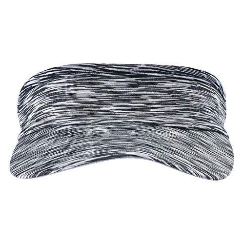 TEFITI Sports Fitness Sun Visor Moisture Wicking Headgear Cap Hats for Golf, Tennis, Cycling, Running (Gray)