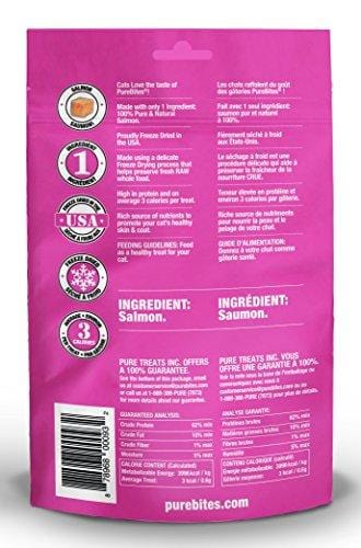Purebites Salmon For Cats, 0.49Oz / 14G - Entry Size