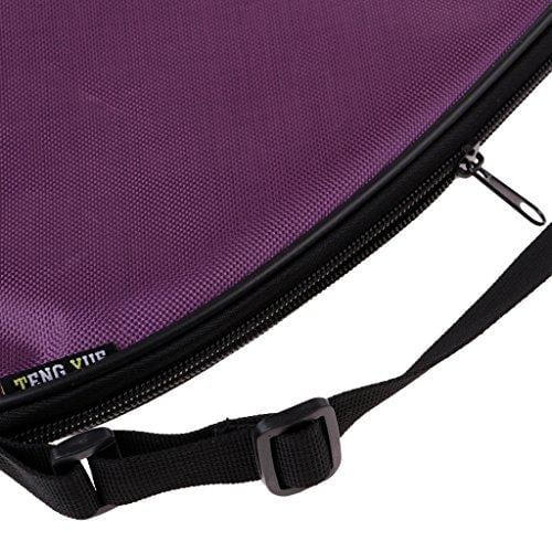 SM SunniMix Carry Bag Case Cover for Tennis Racquet Racket Squash Outdoor Indoor Sports - Purple, 71x25cm