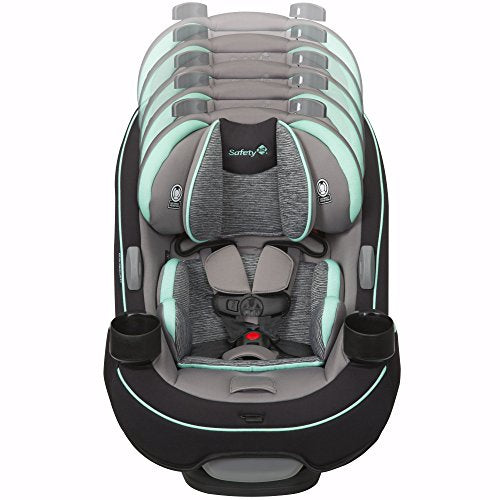 Safety 1st Grow and Go 3-in-1 Convertible Car Seat, Aqua Pop