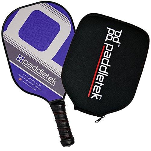 Paddletek Phoenix LTE Pickleball Paddle (Blue) Pickleball Paddle Cover