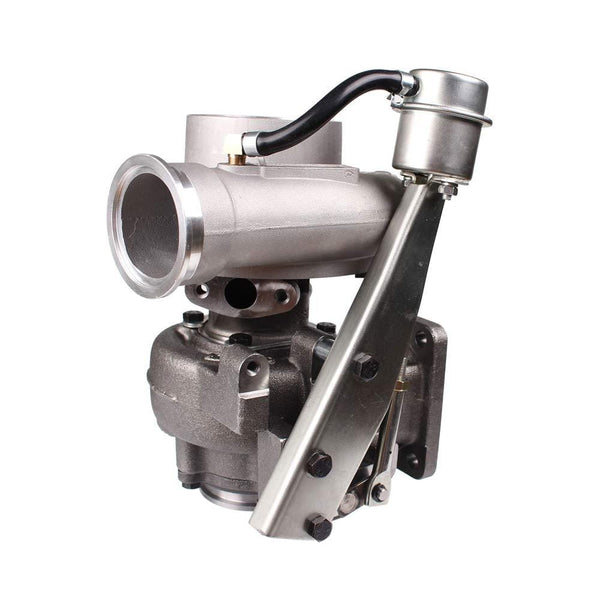 Diesel Turbocharger HX35 HX35W Turbo with Internal Wastegate Turbine Fit for 99 to 02 Dodge Ram 2500 3500 5.9L Truck 6BT Cummins Engine (HX35/HX35W 3592766)