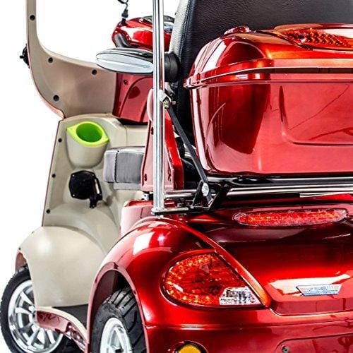 EWHEELS EW-54 4 Wheel Heavy Duty Electric Mobility Scooter Solid Canopy [product _type] eWheels - Ultra Pickleball - The Pickleball Paddle MegaStore