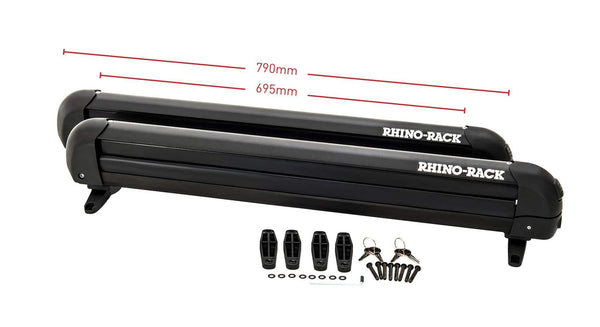 Rhino Rack 576 Ski and Snowboard Carrier - 6 Skis or 4 Snowboards | 576