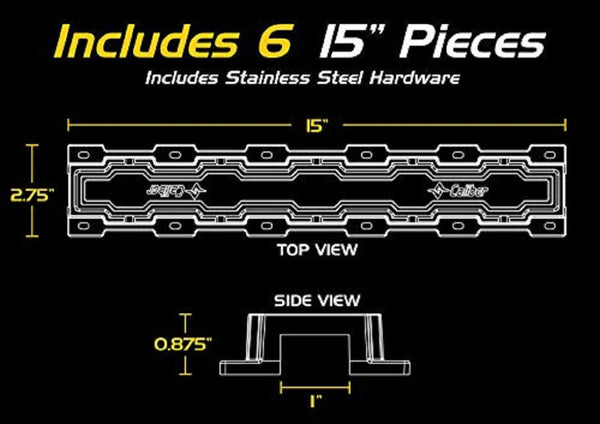 Caliber 13200 Grips-6 Pack