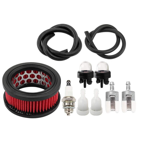 Leopop 90155Y Air Filter w Primer Bulb for Echo CS400 CS370 CS370F CS400F CS420ES Gas Chainsaw Parts 90155 90109 Tune Up Kit 13030039730 Air Cleaner