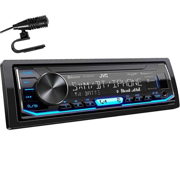 JVC KD-X360BTS 1-DIN Bluetooth In-Dash Mechless AM/FM/Digital Media Car Stereo Receiver with Pandora/iHeartRadio/Spotify Control