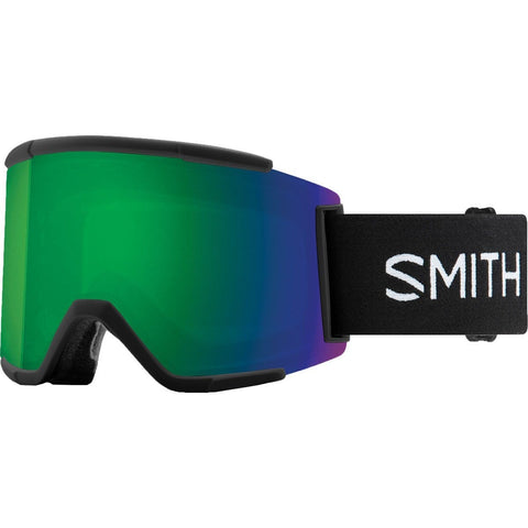 Smith Optics Squad Xl Adult Snow Goggles - Black/Chromapop Sun Green Mirror/One Size