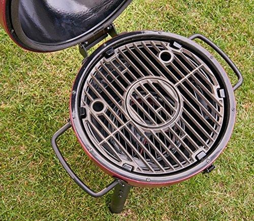 Char-Griller E06614 AKORN Jr, Red Charcoal kamado Grill