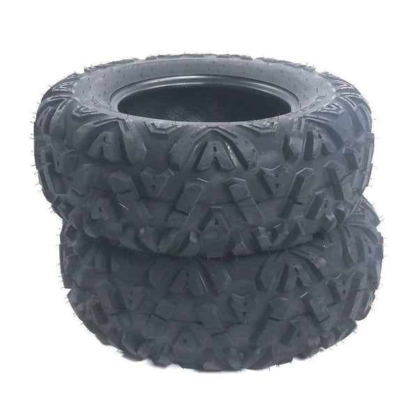 Set of 2 All Terrain ATV/UTV Tires 25x8x12 Front Spare Tire 25x8-12 6PR Tubeless