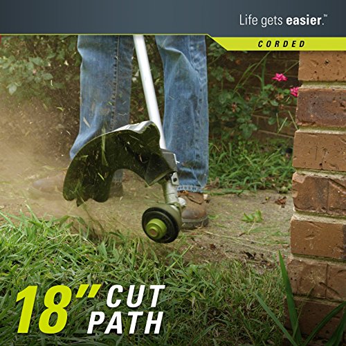 Greenworks 18-Inch 10 Amp Corded String Trimmer (Attachment Capable) 21142