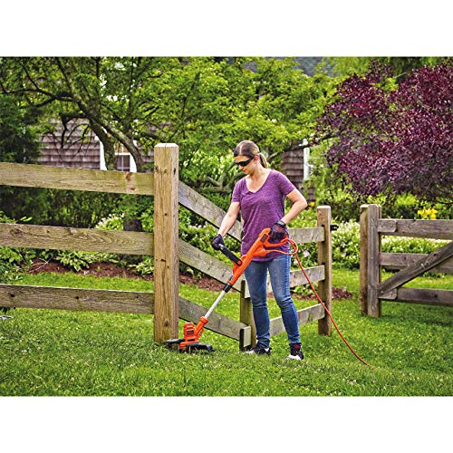 BLACK+DECKER BESTA510 6.5 Amp 14 in. AFS Electric String Trimmer/Edger (Renewed)