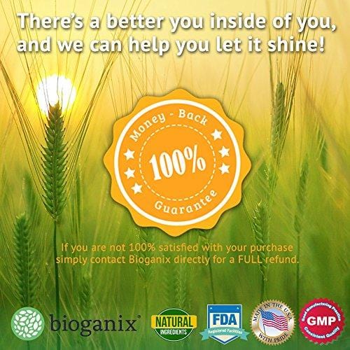 BioGanix Colon Detox Cleanse & Weight Loss Pills (120 Capsules) Quick 15-Day Ultimate Intensive Herbal Supplement Formula - Total Cleansing Flushes Toxins & Eliminates Waste