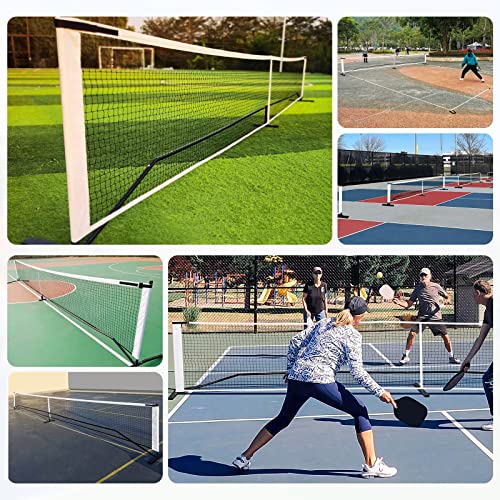 TOBWOLF 22x3ft Pickleball Replacement Net, Indoor Outdoor Pickleball Net for Most Free-Standing Pickle Ball Frame, Official Regulation Size Net for Portable Pickleball Net System