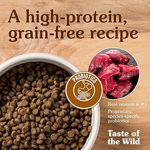 Taste of the Wild Grain Free High Protein Real Meat Recipe Appalachian Valley Premium Dry Dog Food