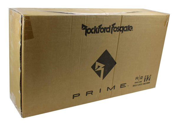 Rockford Fosgate R2S-1X12 R2 Shallow Prime Single 12-Inch Subwoofer Enclosure