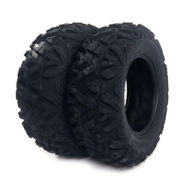 MOTORHOT ATV/UTV Tires 25x8-12 Front & 25x10-12 Rear 6 Ply Complete Set of 4