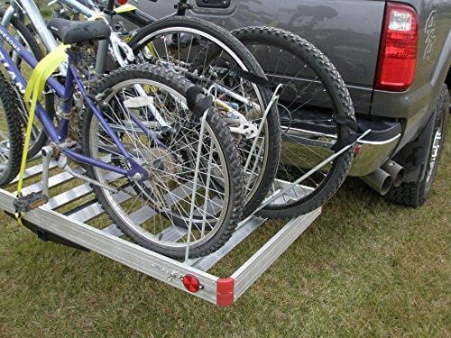 Tow Tuff TTF-2762ACBR 2-in-1 Aluminum Cargo Carrier with Bike Rack