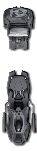 Fischer Attack 11 Ski Bindings Black/Black Sz 100mm