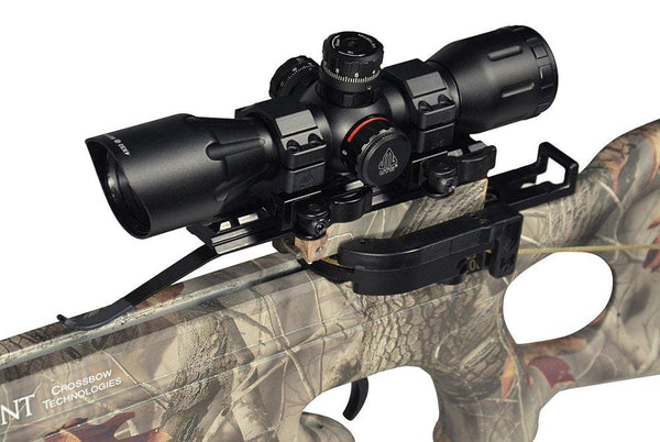UTG 4X32 1" Crossbow Scope, Pro 5-Step RGB Reticle, QD Rings