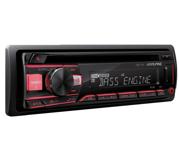 Alpine Single DIN Car Stereo Receiver