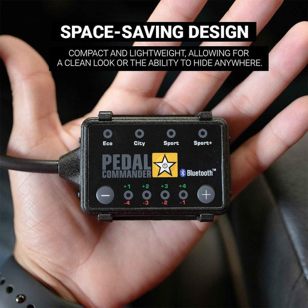 Pedal Commander Throttle Response Controller PC65 Bluetooth for GMC Sierra 2007-2018 (Fits All Trim Levels; 1500, 2500HD, 3500HD, Base, SLE, SLT, Denali)