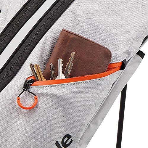 TaylorMade 2019 Flextech Crossover Stand Golf Bag, Silver/Blood Orange