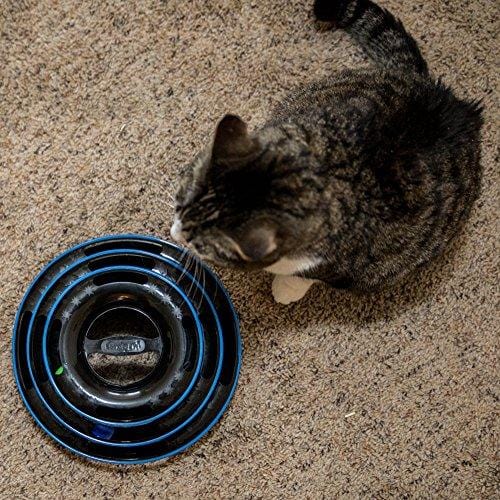 Easyology Amazing Roller Cat Toy - Cat Toys Interactive Fun with 3-Levels - Kitty Cat Charmer for Interactive Play and Exercise for Kittens - Cat Teaser Kitty Toys and Best Cat Toys