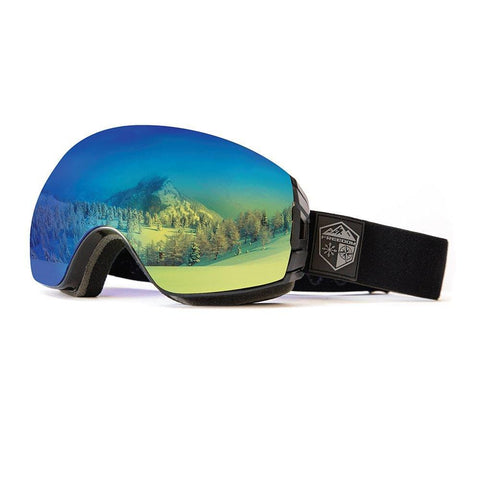 Freedom Optical Ski & Snowboard Goggle package with 2 Lens and Bonus Storage Case