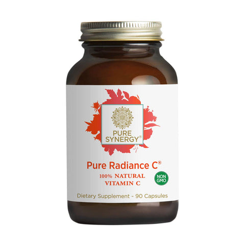 Pure Synergy Pure Radiance C (90 Capsules) 100% Natural Vitamin C from Fruits & Berries, Non-GMO