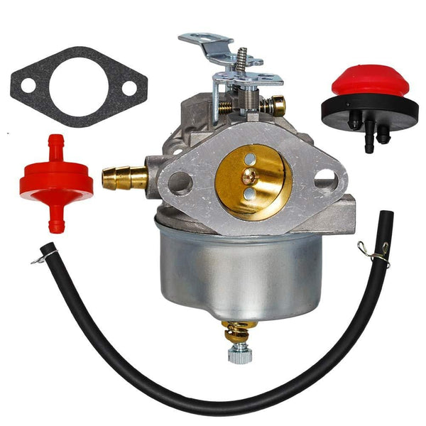 HIFROM Carburetor Carb with Mounting Gasket Fuel Line Fuel Filter Replace for John Deere Snow Blower Thrower TRS22 TRS24 TRS26 TRS27 TRS32 Snow Blower Thrower
