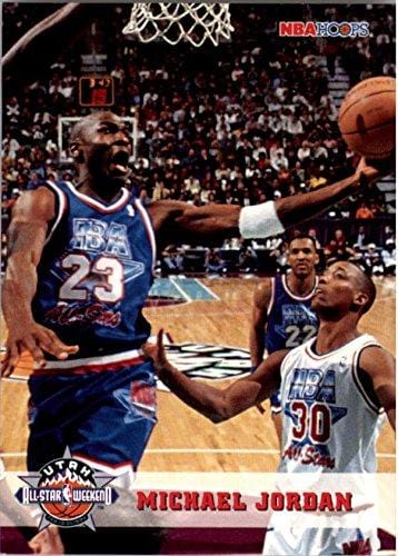 Michael Jordan MJ (5) Assorted Basketball Cards Bundle - Chicago Bulls Trading Cards - MVP # 23