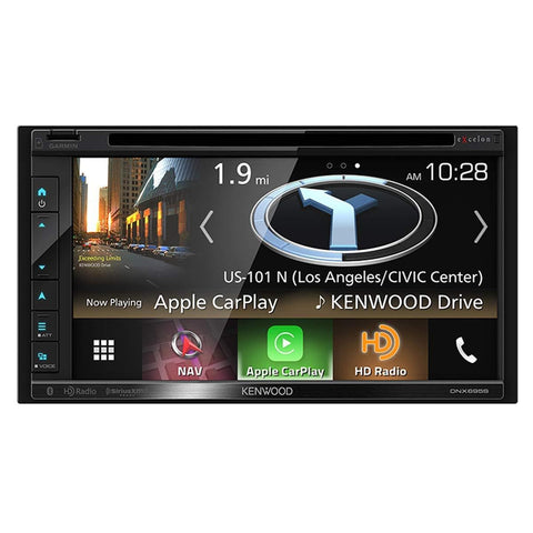 Kenwood Excelon DNX695S 6.8" WVGA double-DIN Navigation/DVD Receiver (Renewed)