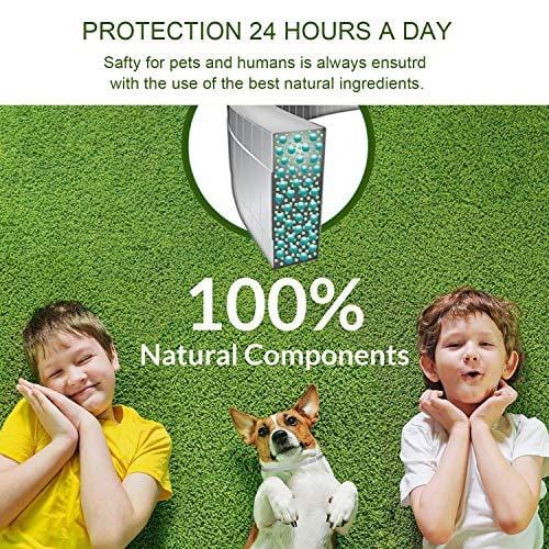zpetii Flea & Tick Collar for Dog Waterproof Collars Fits All Large Medium & Small Dogs for 8 Months 2 Pack