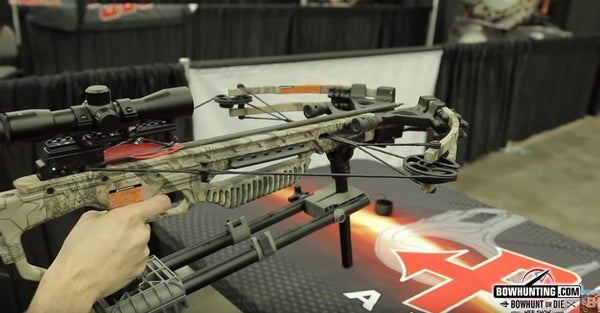 CONQUEROR OUTDOORS PSE Crossbow Coalition | Hunting | Compound | Camo | 380FPS | Cocking Rope, Wax, Quiver, Arrows, Scope | for Left and Right Hand Hunting