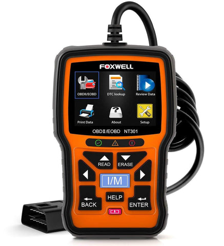 FOXWELL NT301 OBD2 Scanner Professional Enhanced OBDII Diagnostic Code Reader
