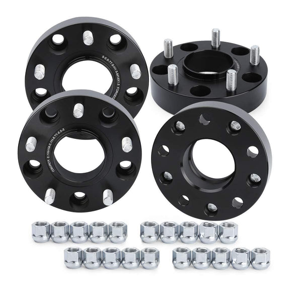 KSP Wheel Spacers for Ram 1500, 4Pcs 1.5(38mm) 5x5.5 to 5x5.5 Hub Centric Forged Wheel Spacers, Hub Bore 77.8mm Thread Pitch M14X1.5 for 2012-2018 Dodge Ram 1500