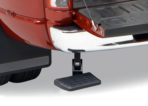 AMP Research 75306-01A BedStep Retractable Bumper Step for 2009-2018 Ram 1500, 2010-2018 Ram 2500/3500 (Excludes Dual Exhaust & EcoDiesel Models)