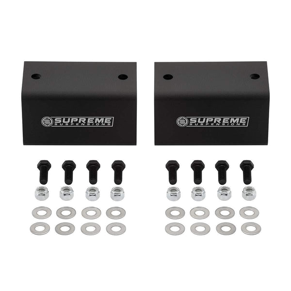 Supreme Suspensions - Full Lift Kit for 2014-2019 Ram 2500 3" Front Lift Spring Spacers + 2.5" Rear Lift Spring Spacers + Shock and Bump Stop Relocation Brackets 4WD