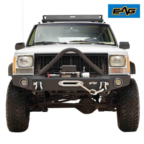 EAG Stinger Front Bumper with Winch Plate