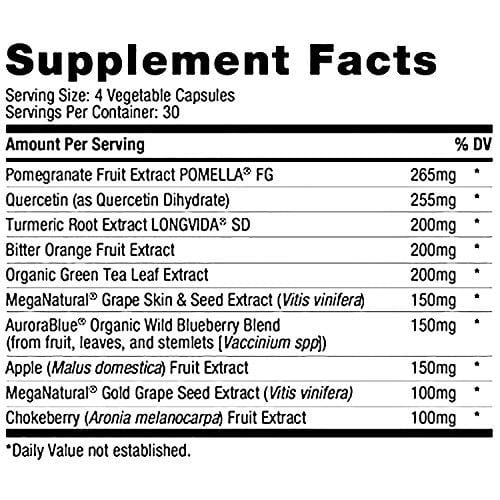 Bulletproof Polyphenomenal 2.0, Protective Polyphenols to Defend Against Free-Radicals (120 Count)