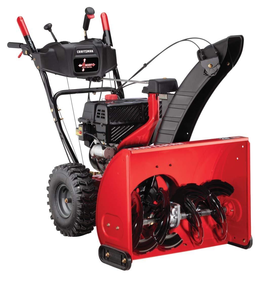 CRAFTSMAN 208cc Electric Start 26" Two Stage Gas Snow Blower – Ultra ...