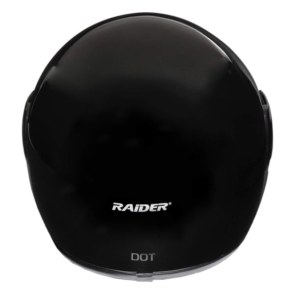 Mossi Black Large Youth Snowmobile Helmet