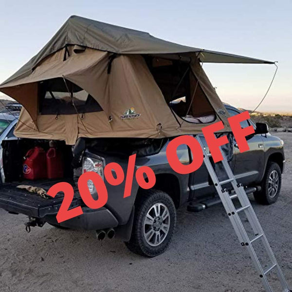 Tuff Stuff Delta Overland Roof Top Tent, 2 Person