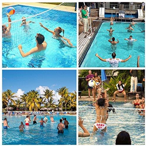 DOURR Professional Sports Volleyball Net (32 FT x 3 FT) for Indoor and Outdoor (Net Only)