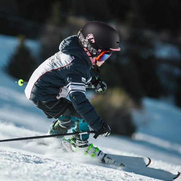 GROTTICO Ski-Snow Helmet for Kids-Youth-Women-Men - Snowboard Helmet with Visor Pass ASTM Certified Safety, 3 Sizes Options